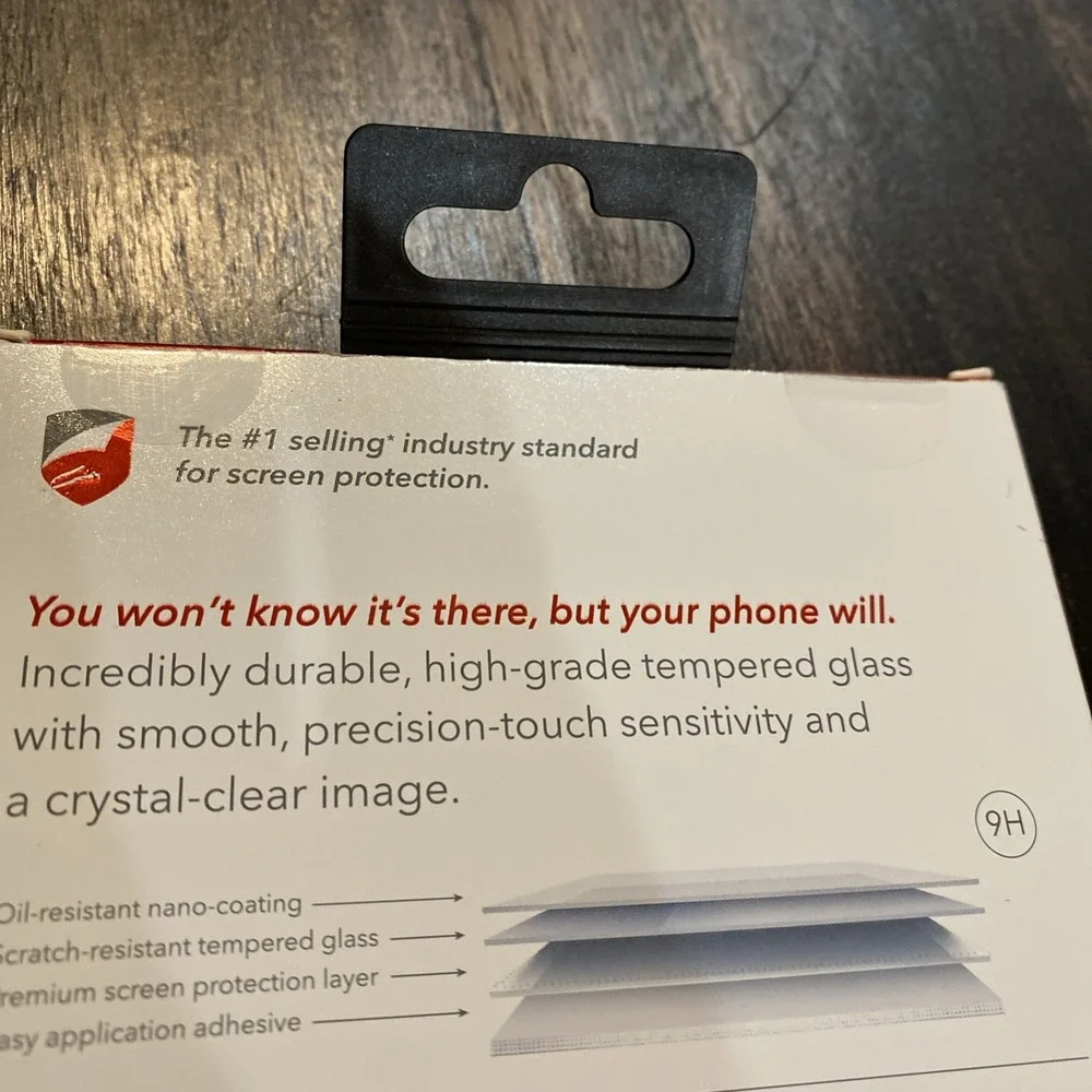 NEW SEALED - ZAGG INVISIBLE SHIELD GLASS SCREEN PROTECTION FOR iPHONE 5/5s/5c/SE